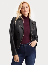 Faux Suede Jacket