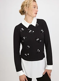 Layered Illusion Top