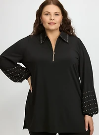 2-Tone Studded Top