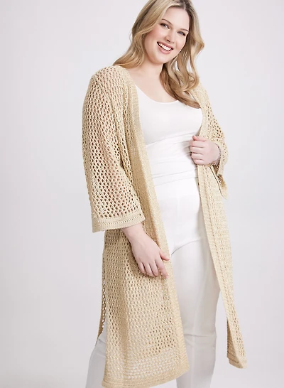 Joseph Ribkoff - Cardigan en tricot ajouré