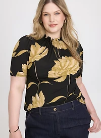 Mock Neck Top
