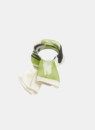 Foulard à motif de tulipes