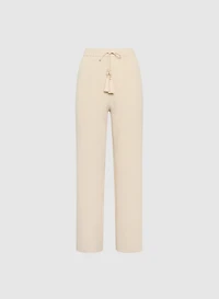 Olivia Crinkled Wide-Leg Pants