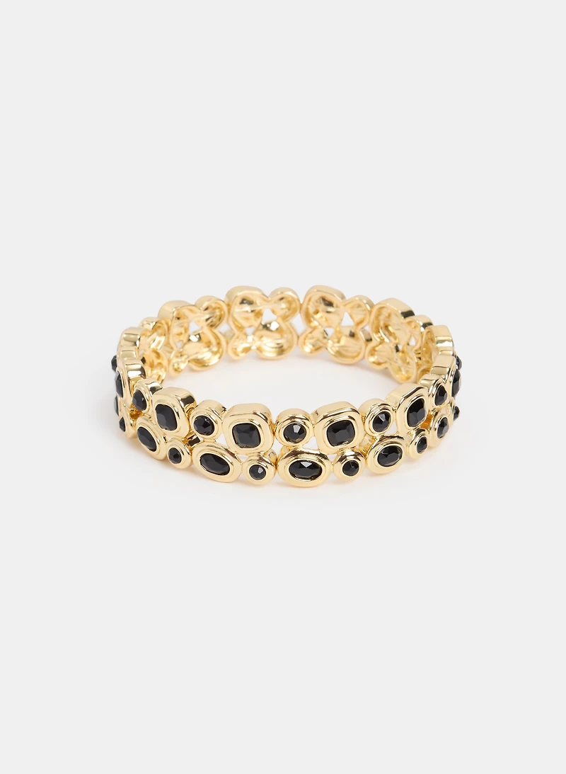 Mixed Stone Shape Bracelet