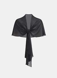 Sheer Chiffon Shawl
