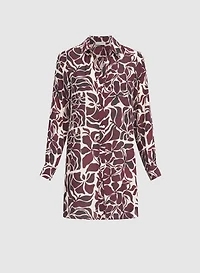 Leaf Print Blouse
