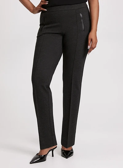 Pantalon Sofia à jambe étroite – long