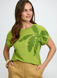 T-shirt à imprimé « Bellissima »