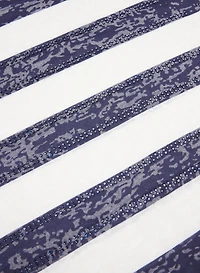 Striped Burnout T-Shirt