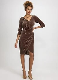Fitted Velvet Dress