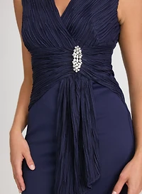 Special Occasion Sleeveless V-Neck