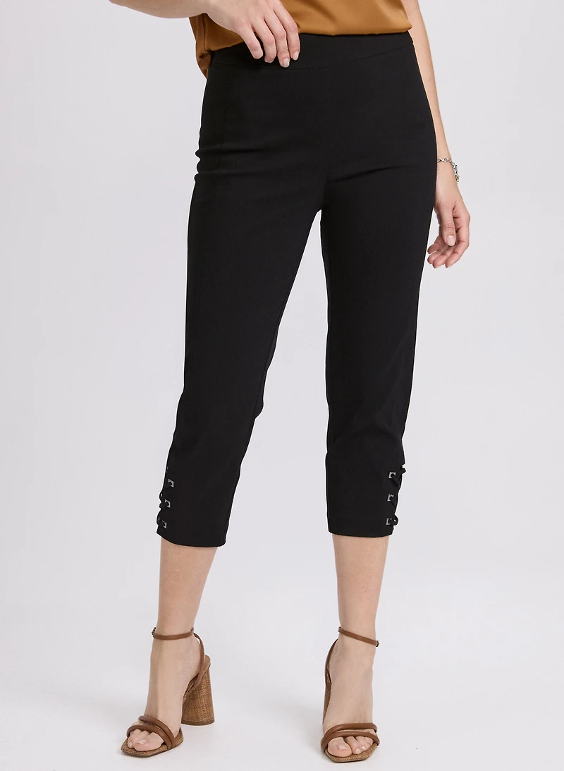 Pull-On Bengaline Capris