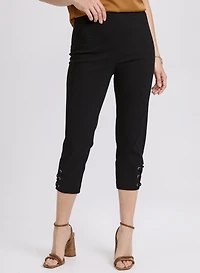 Pull-On Bengaline Capris