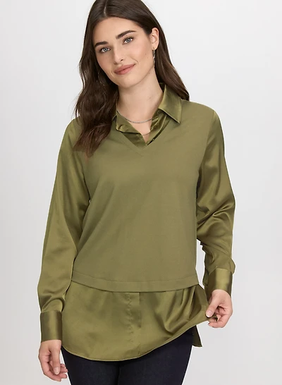 Illusion Layered Top
