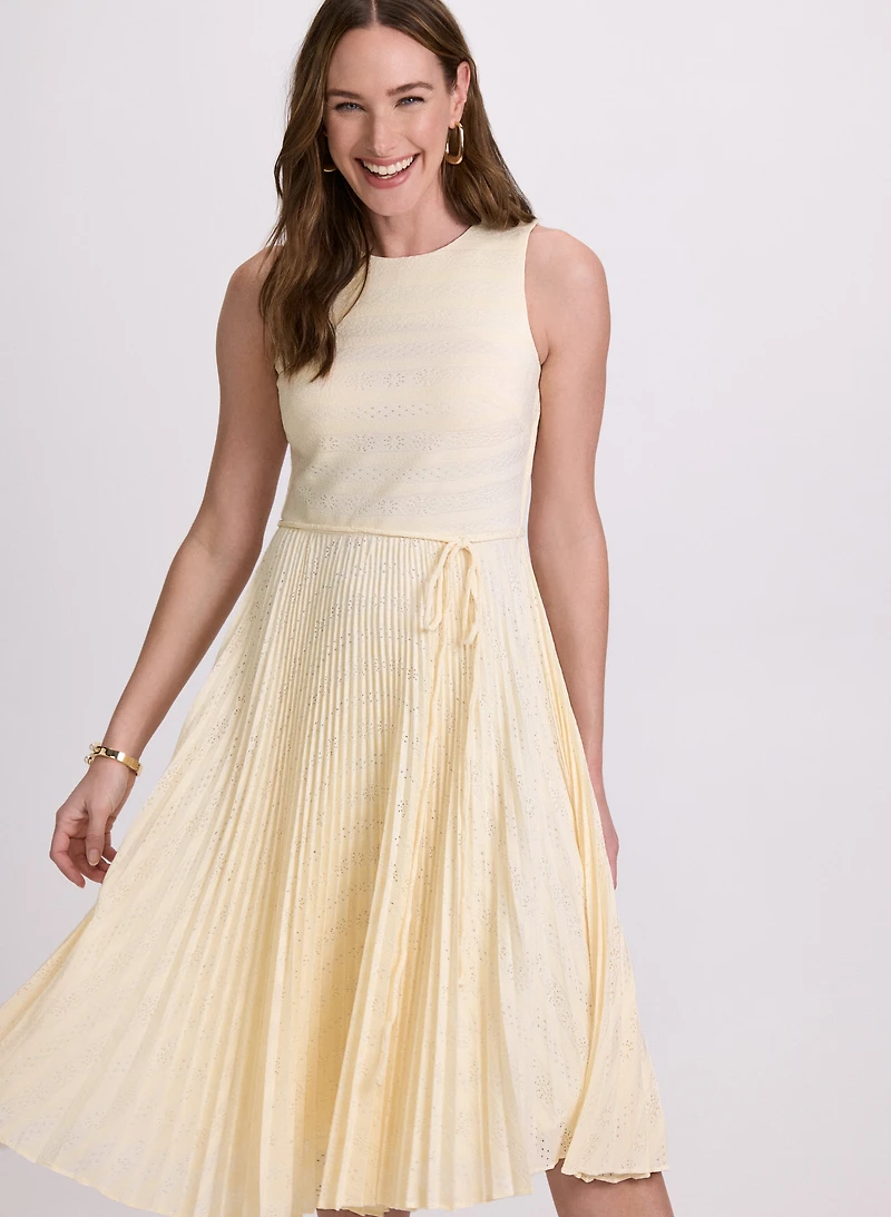 Striped Lace Dress