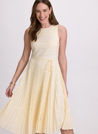 Striped Lace Dress