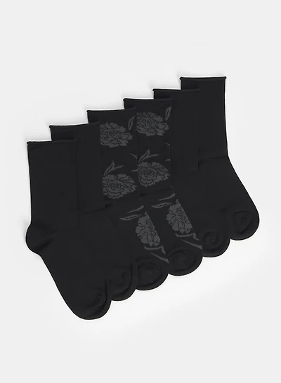 Silks - Chaussettes à motif floral