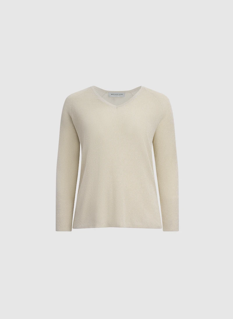 Pull à encolure en V
