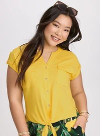 Button-Down Blouse