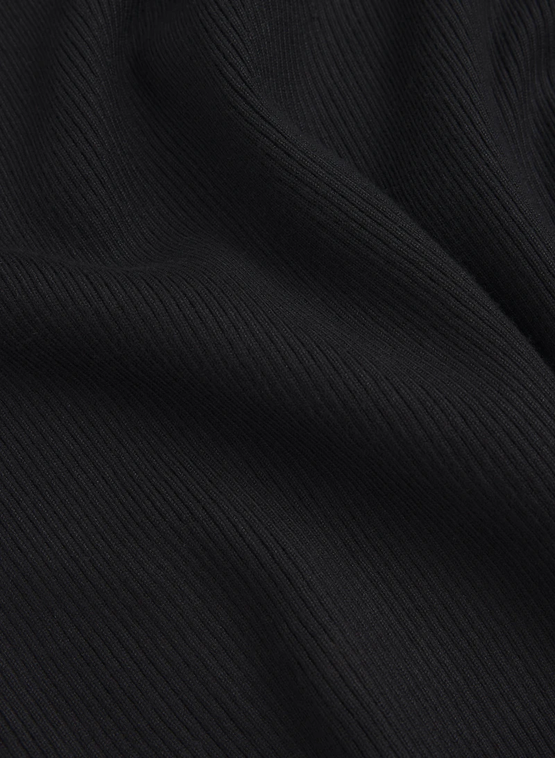 Débardeur en tricot côtel