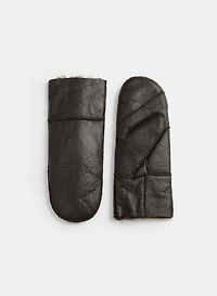 Sheepskin Leather Mittens