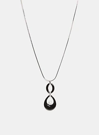 Teardrop Pearl Pendant Necklace