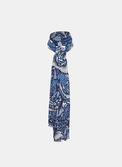 Rose Print Scarf