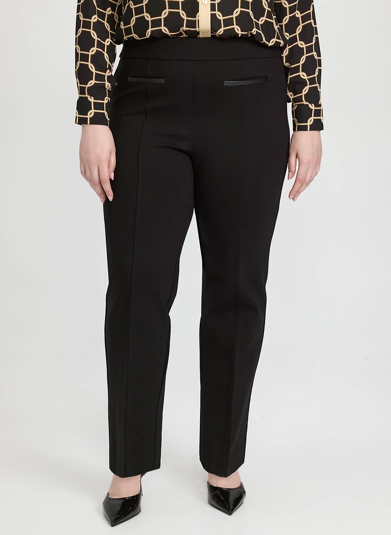 Pantalon Ava à jambe droite