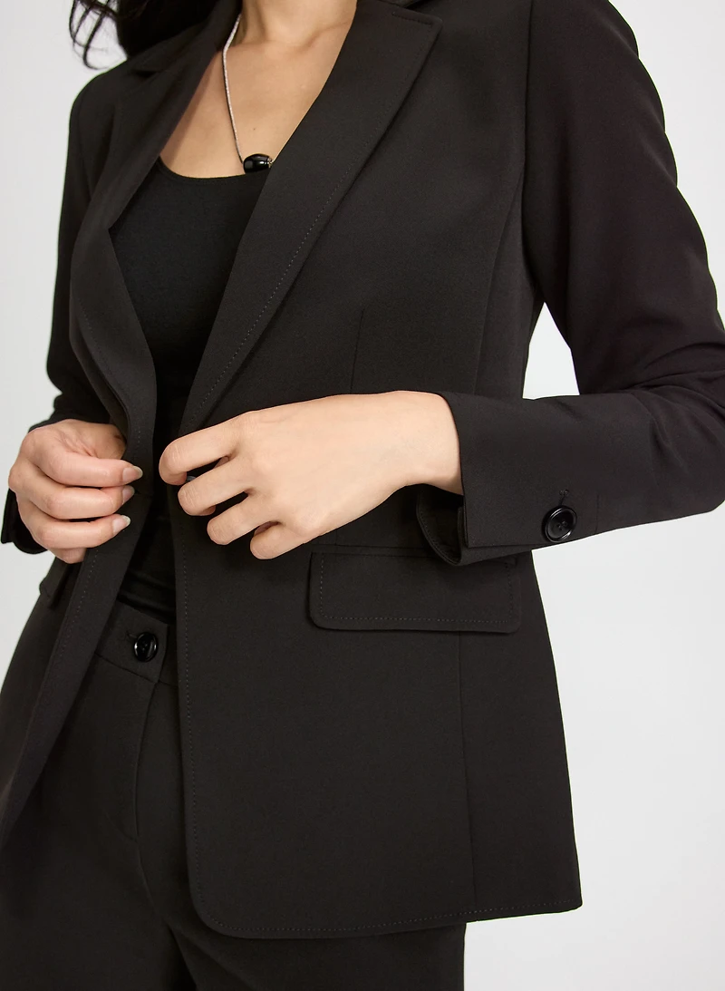 Notched Lapel Blazer