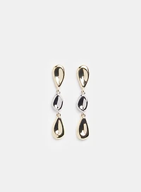 Tiered Teardrop Earrings