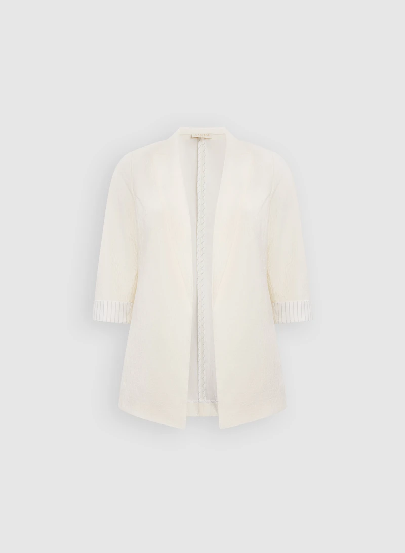 Crinkle Open Jacket