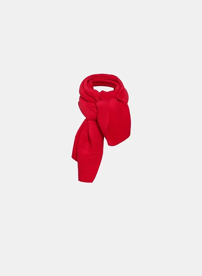 Foulard côtelé oblong