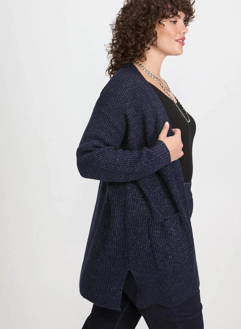 Lurex Knit Cardigan