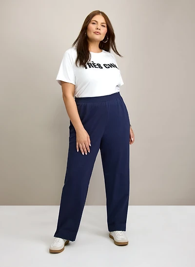T-shirt « Très Chic » et pantalon à enfiler