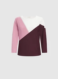 Knit Colour Block Sweater