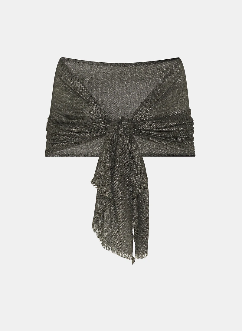 Glitter Wrap Scarf