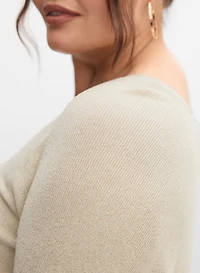 Metallic Thread Sweater