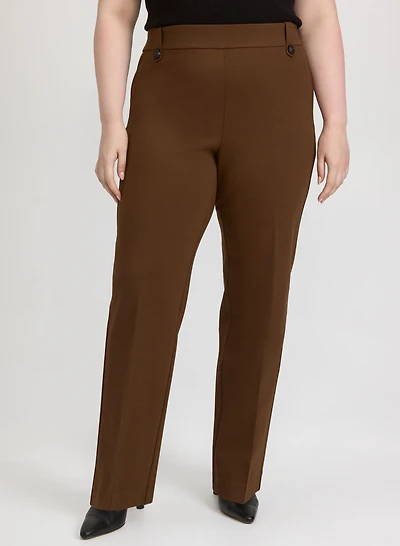 Ava Straight-Leg Pants