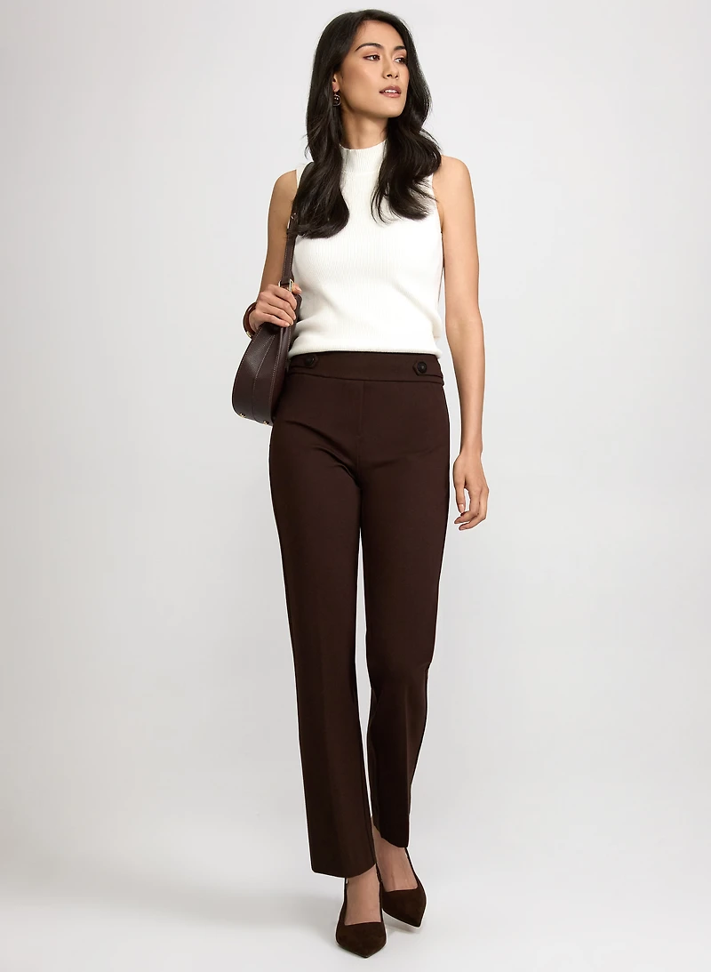 Pantalon Ava à jambe droite