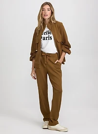 Zip-Up Cover-Up & Pull-On Scuba Pants