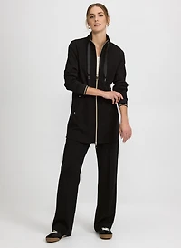 Scuba Zip Top & Pull-On Pants