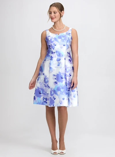 Floral Fit and Flare Dress