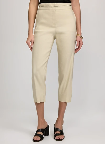 Capri à jambe étroite