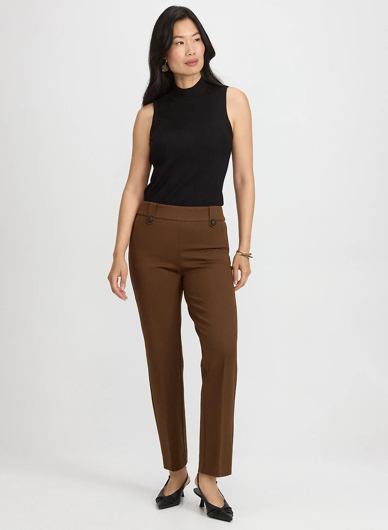 Pantalon Ava à jambe droite