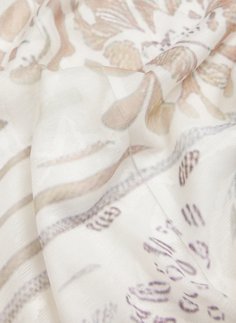 Tonal Printed Dress