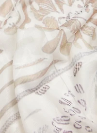 Tonal Printed Dress