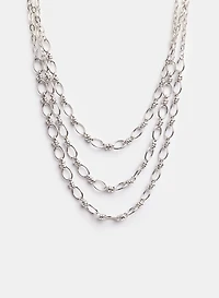 Collier à triple chaines