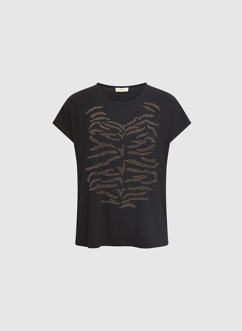 Zebra Print T-Shirt