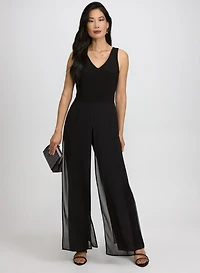 Combinaison superposée en chiffon