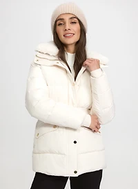 Quilted Zip Coat